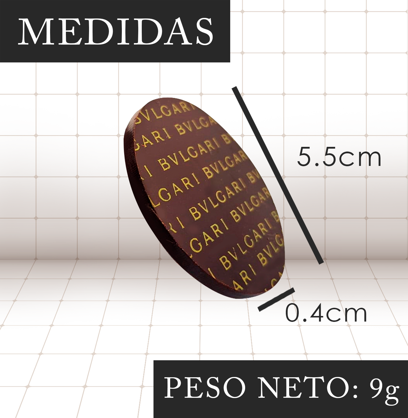 Lámina Circular 5.5 cm