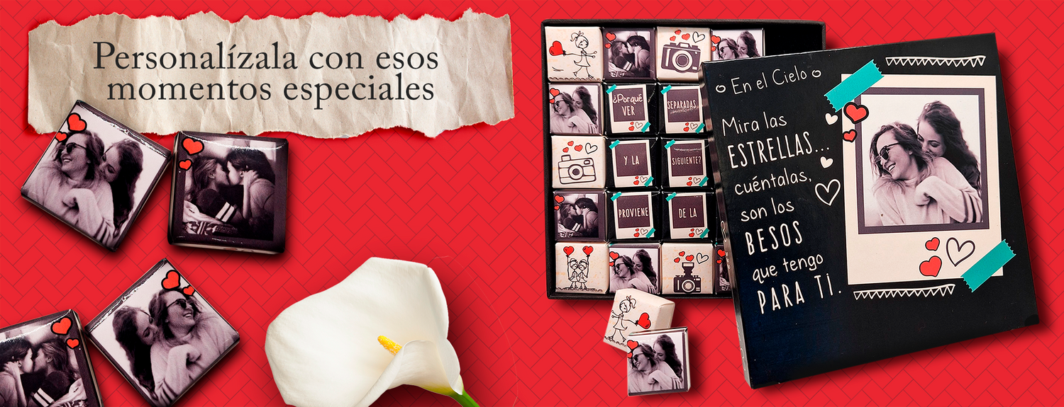 CAJAS DE CHOCOLATE PERSONALIZADAS