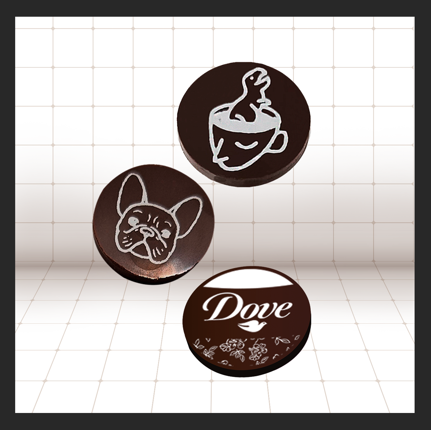 Chocolate Personalizado en Lámina de Chocolate