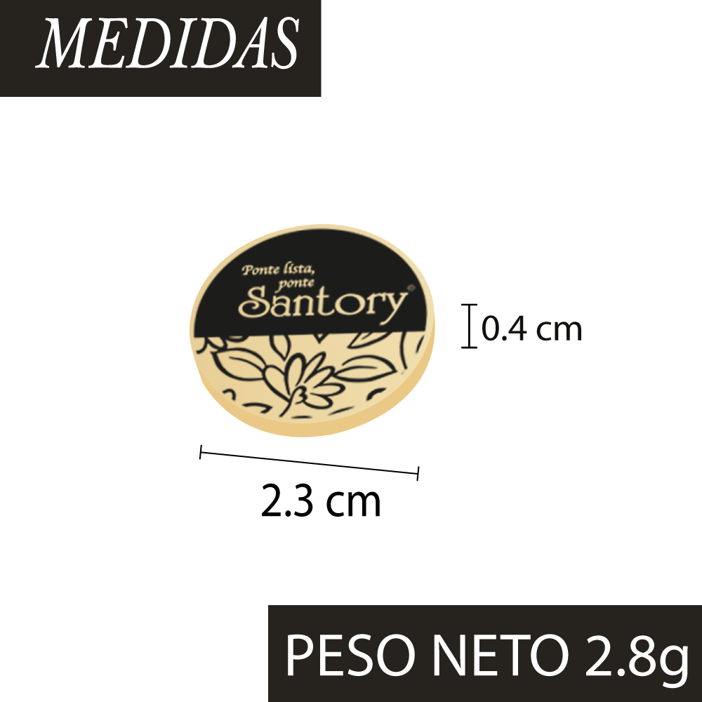 Lámina Redonda 2.3 cm