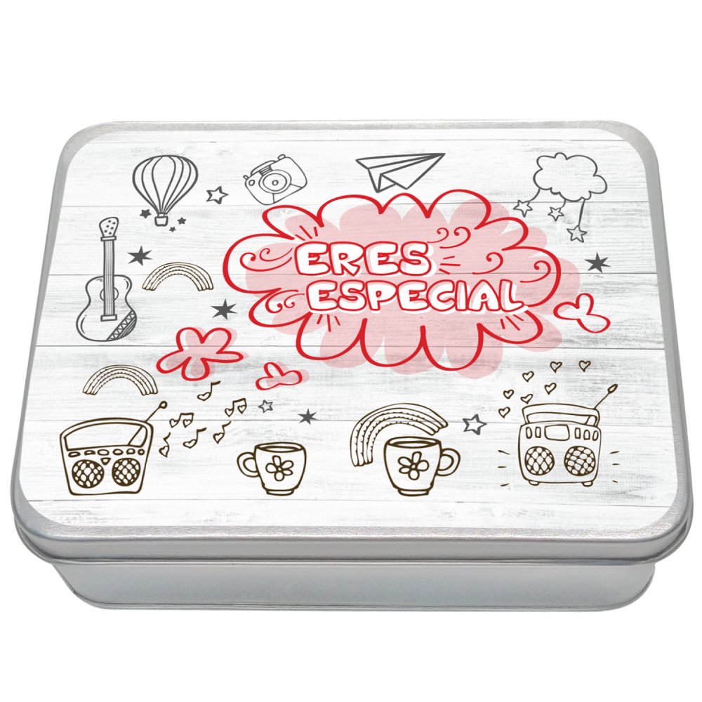 Caja Metálica 16 Chocolates "Eres Especial"