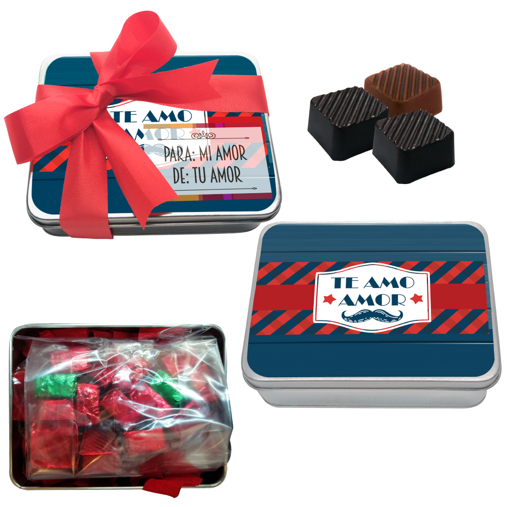 Regalos con chocolate, Chocolates personalizados, Amor