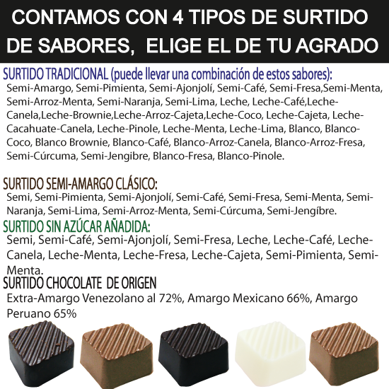 Caja Metálica 15 Chocolates, Rekko, diseño: "Te deseo el mejor de los cumpleaños"