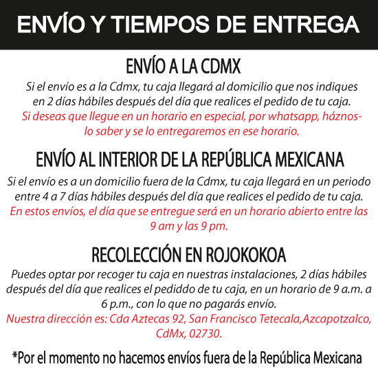 Caja Tokio diseño: "Un Café en París" sin chocolates