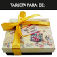Caja Rígida 25 Chocolates, Puebla diseño: "Jaulas de Flores"