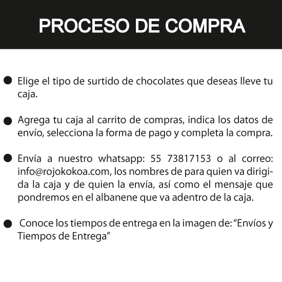 Caja Rígida 25 Chocolates, Puebla diseño: "Todo va a estar bien"