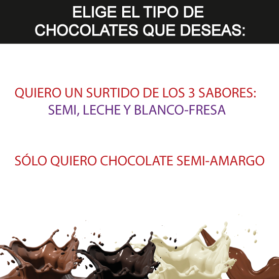 Caja Rígida Londres 24 Chocolates diseño: "Te Deseo el Mejor de los Cumpleaños" (Sólo la enviamos a la CdMx)