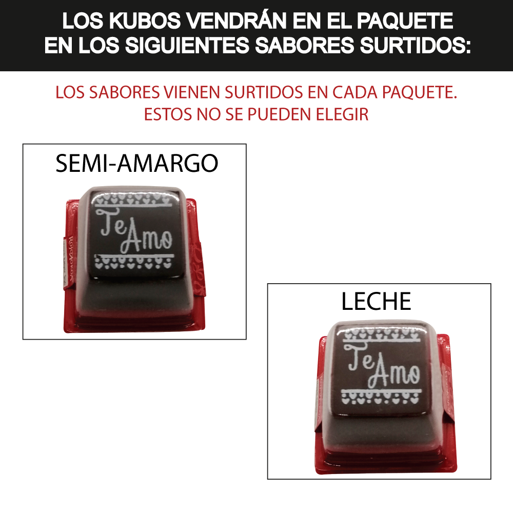 Paquete con 20 Kubos
