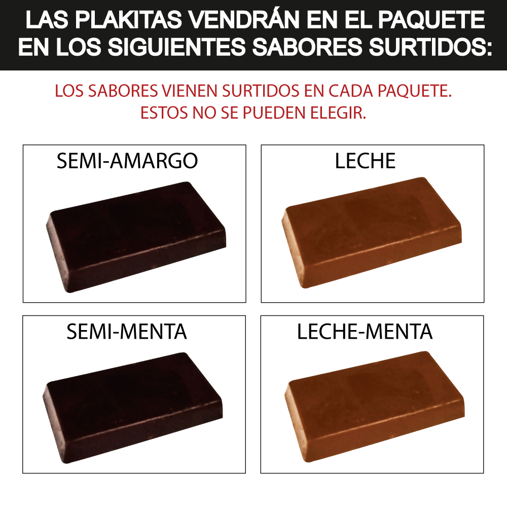 Chocolates con mensajes