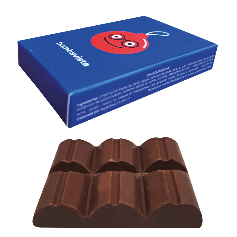 Barra de chocolate Personalizado en Caja personalizada