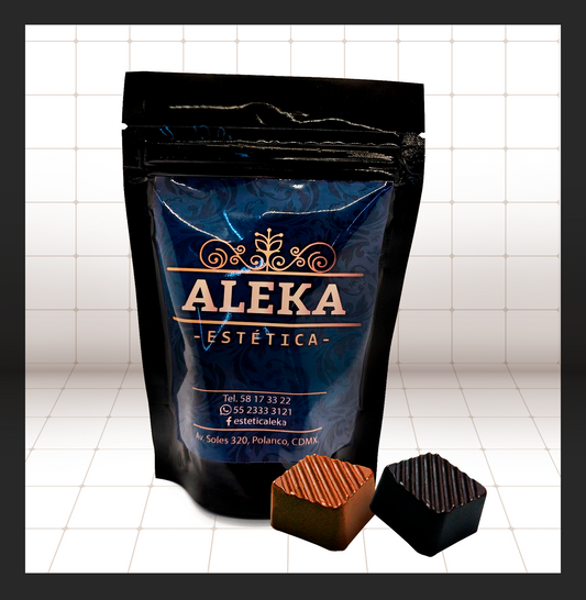 BOLSA CHOCOLATES PROMOCIONAL, PERSONALIZADA 