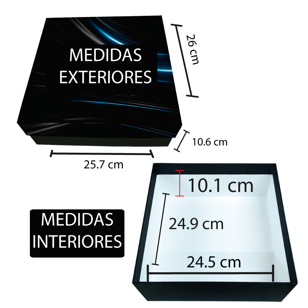 CAJA PERSONALIZADA CON CHOCOLATES PERSONALIZADOS