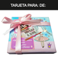 CAJA PERSONALIZADA CON CHOCOLATES PERSONALIZADOS