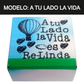 Kuadritos de Chocolates con Mensajes de Amor