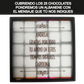 Caja Rígida 25 Chocolates, Puebla diseño: "Eres Increíble"