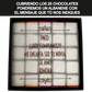 Caja Rígida 25 Chocolates, Puebla diseño: "Te Amo (Corazón)"