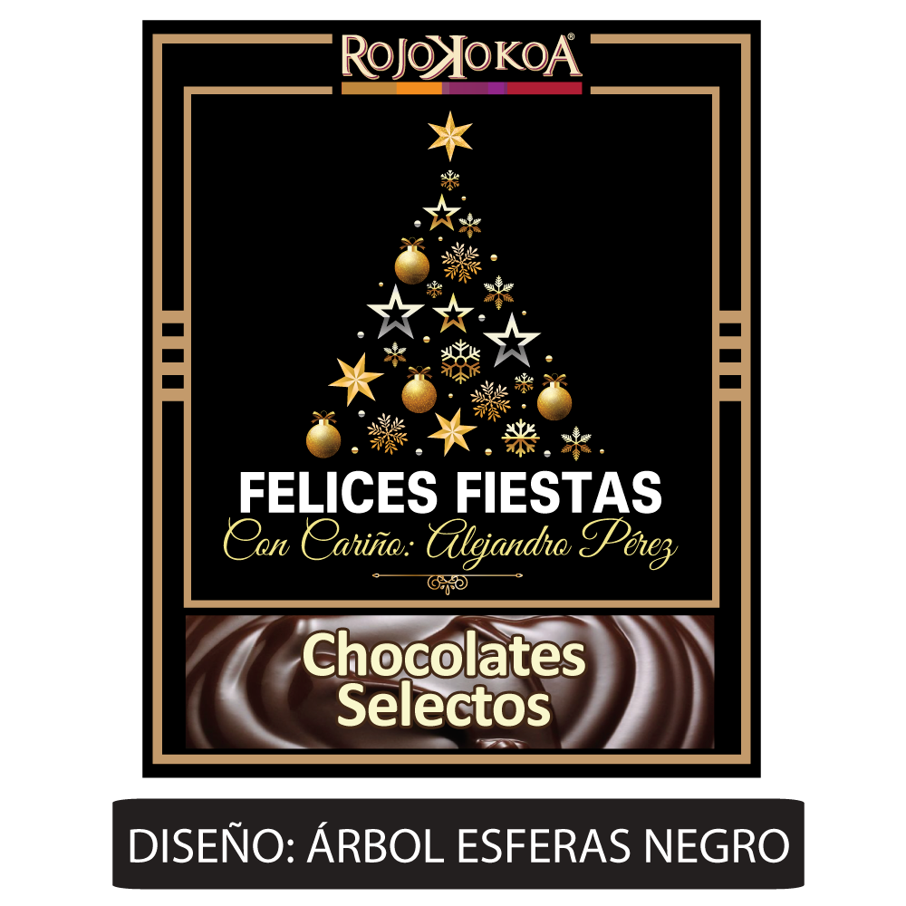 Chocolates Personalizados, Chocolates para Regalo de Navidad