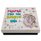 Caja Rígida 25 Chocolates, Puebla diseño: "Mamá ten un bonito día"