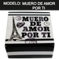 Kuadritos de Chocolates con Mensajes de Amor