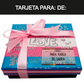 Caja Rígida 25 Chocolates, Puebla diseño: "Bandera Trans"