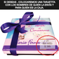 Caja Rígida con 27 Chocolates "Gracias por Venir a Conocerme". Diseño: Unicornio en Globo