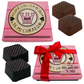 Caja Rígida 25 Chocolates, Puebla diseño: "Mamá: eres la reina de mi corazón"