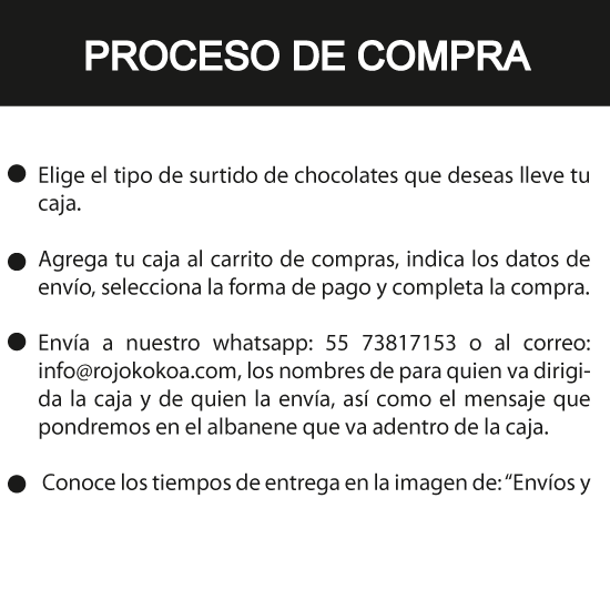 Caja Rígida 25 Chocolates, Puebla diseño: "Te deseo el mejor de los cumpleaños"